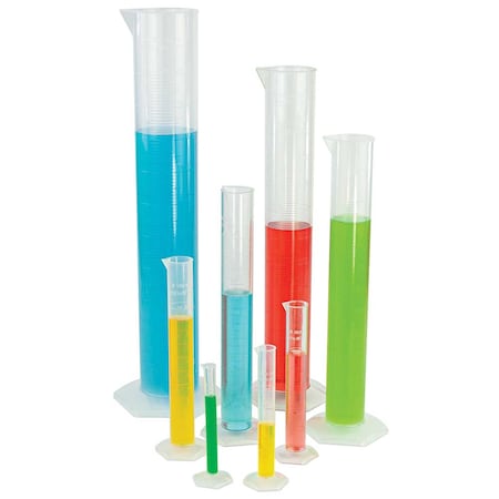 PMP Class B Graduated Measuring Cylinders, Tall Form, 2000mL